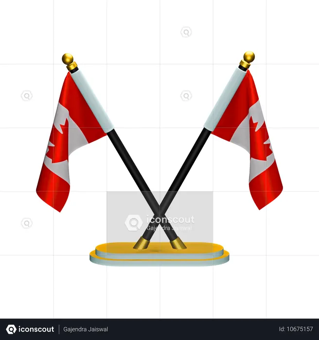 Canada Flag Flag 3D Icon