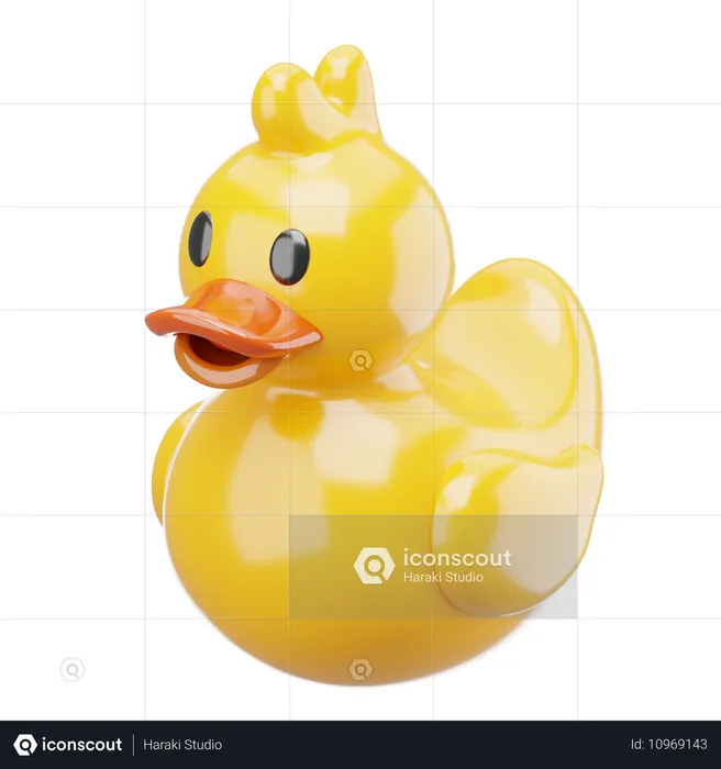 Canard en caoutchouc  3D Icon