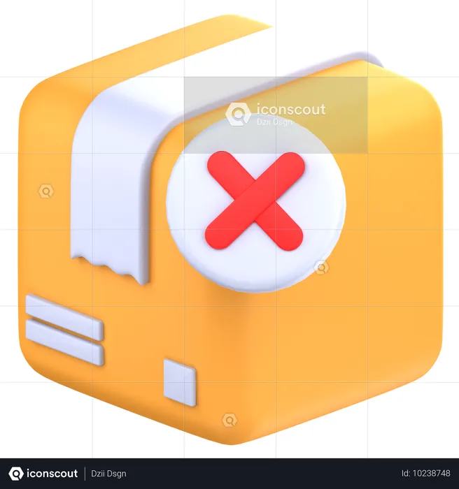 Cancelar orden  3D Icon