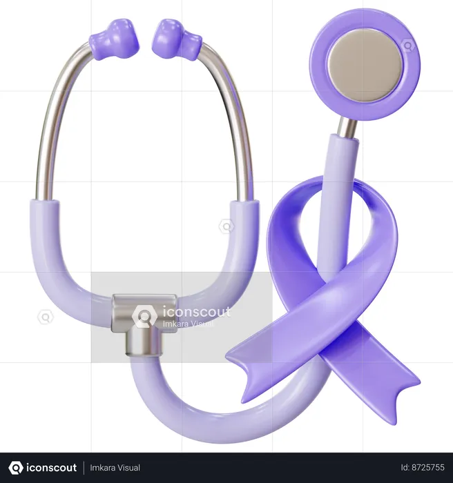 Cancer awareness  3D Icon