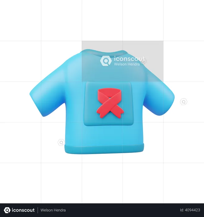 Cancer Awareness Tshirts  3D Illustration