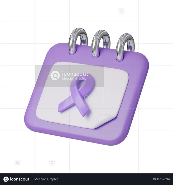 Cancer Day  3D Icon