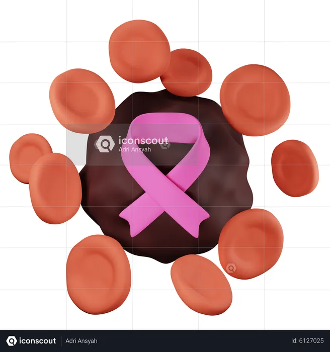 Cáncer de sangre  3D Icon