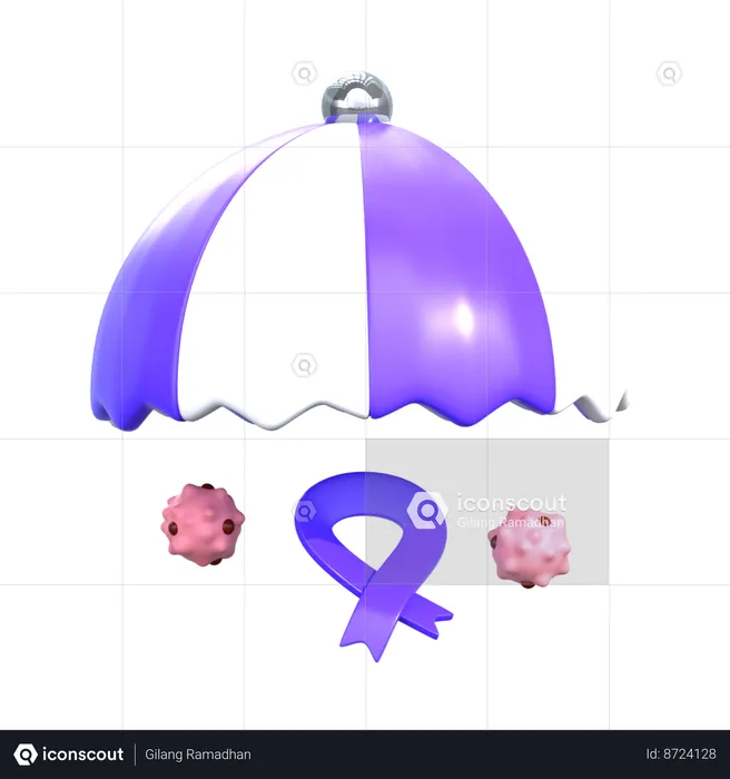 Cancer Insurance  3D Icon