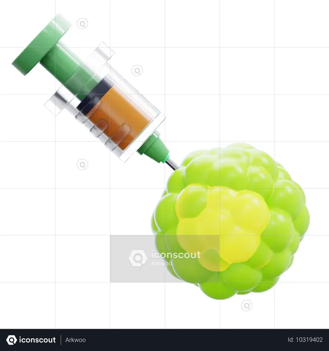 Cancer vaccine  3D Icon