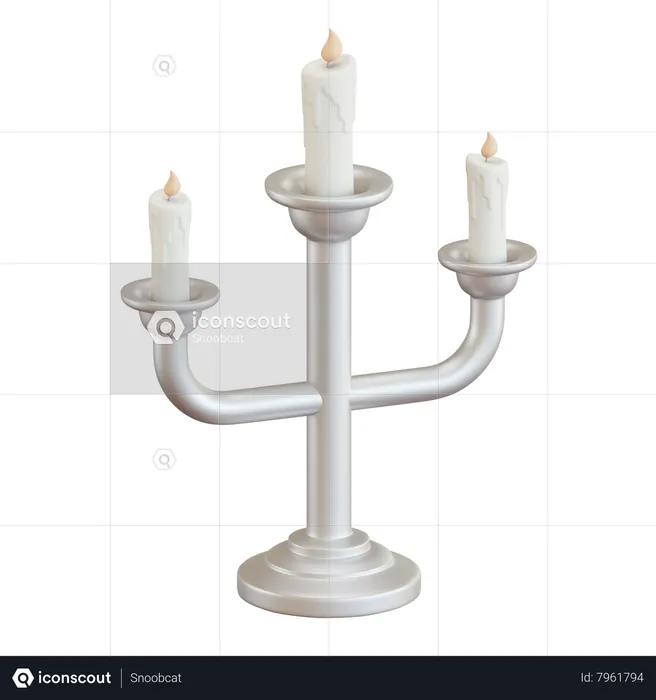 Candelabro  3D Icon