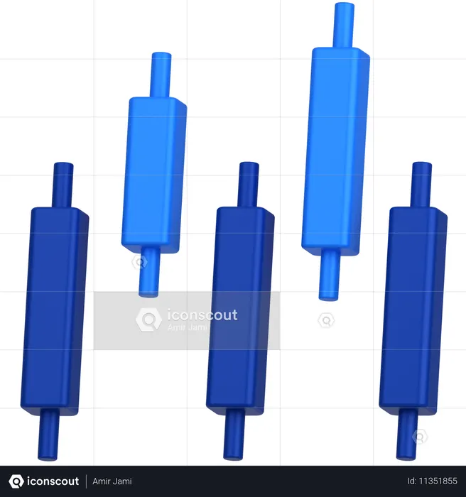 Candels  3D Icon