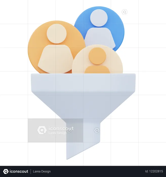 Candidate Sorting  3D Icon