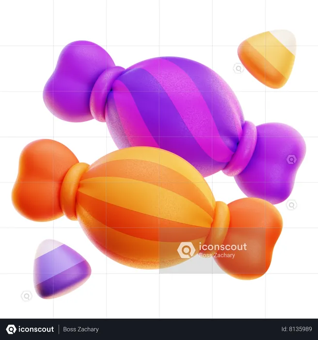 Candies  3D Icon