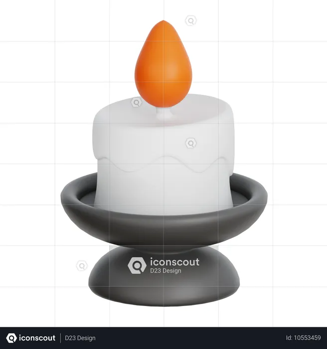 Candle  3D Icon