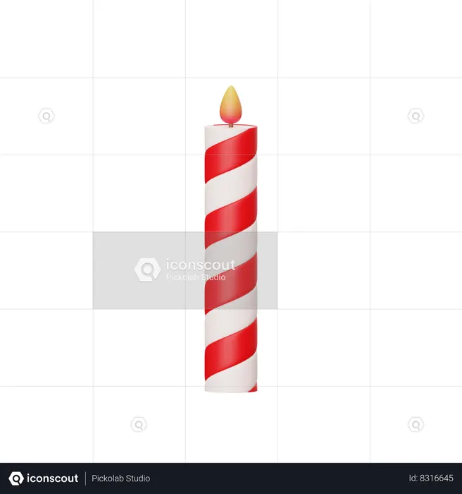 Candle  3D Icon
