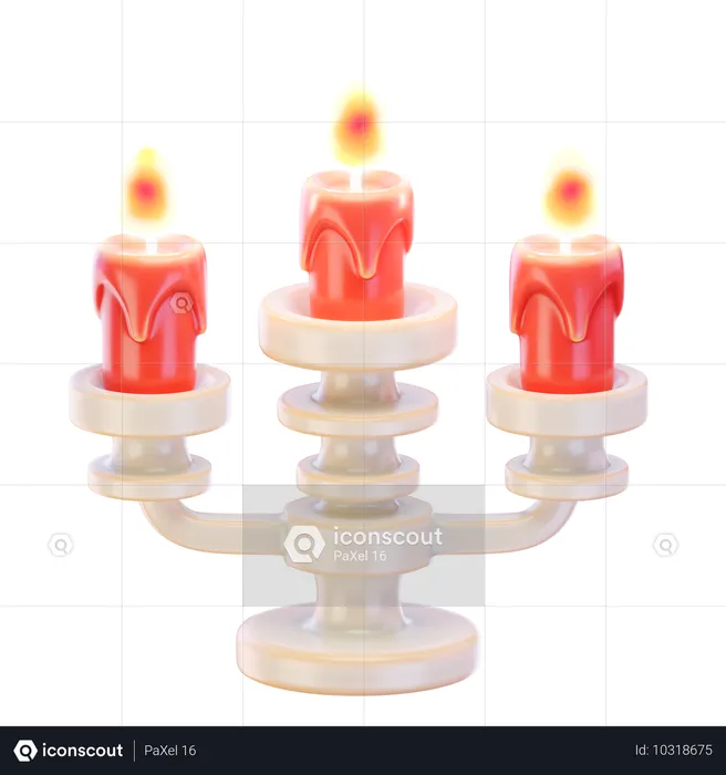 Candle  3D Icon