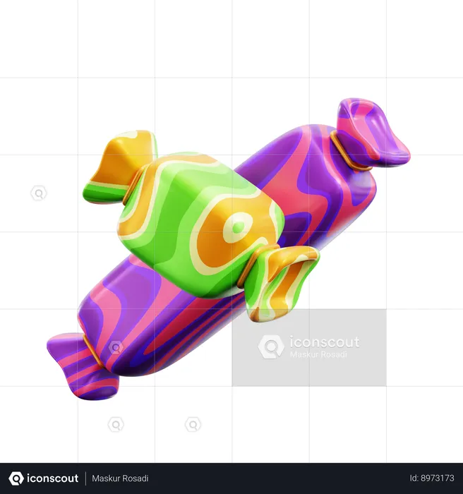 Candy  3D Icon