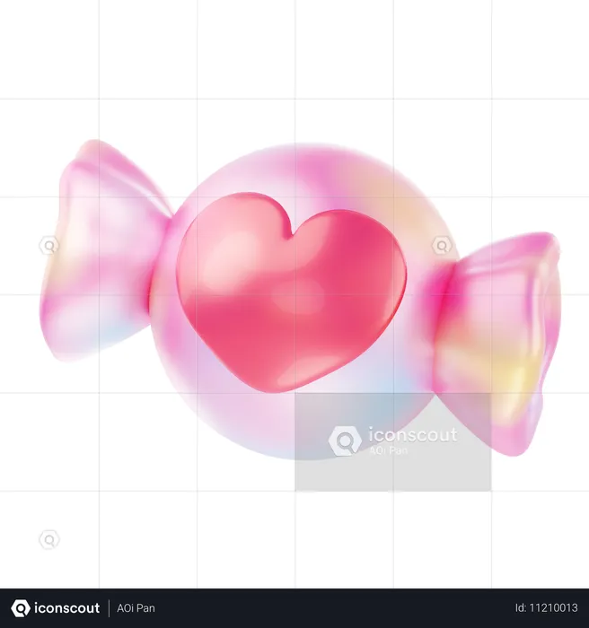 Candy  3D Icon