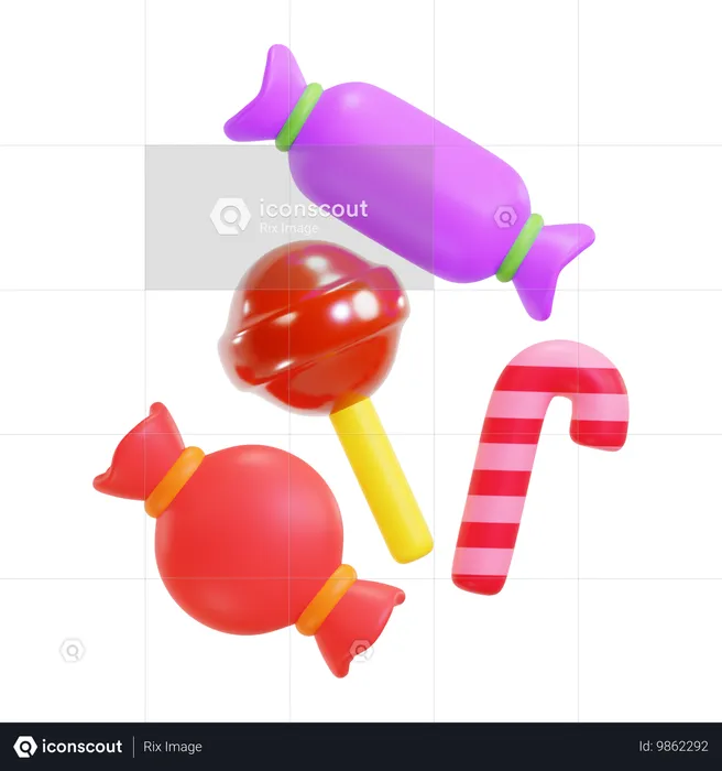 Candy  3D Icon