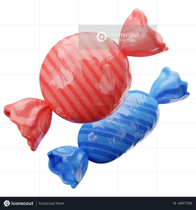 Candy  3D Illustration