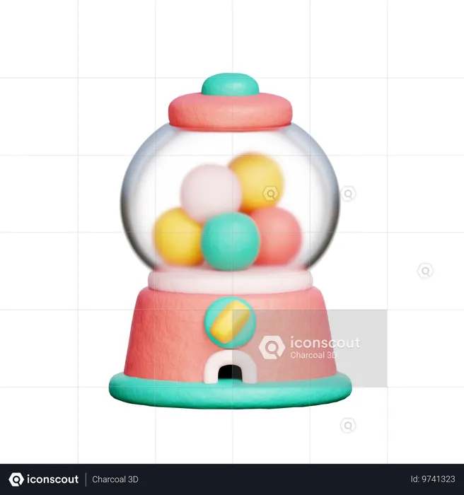 Candy ball  3D Icon