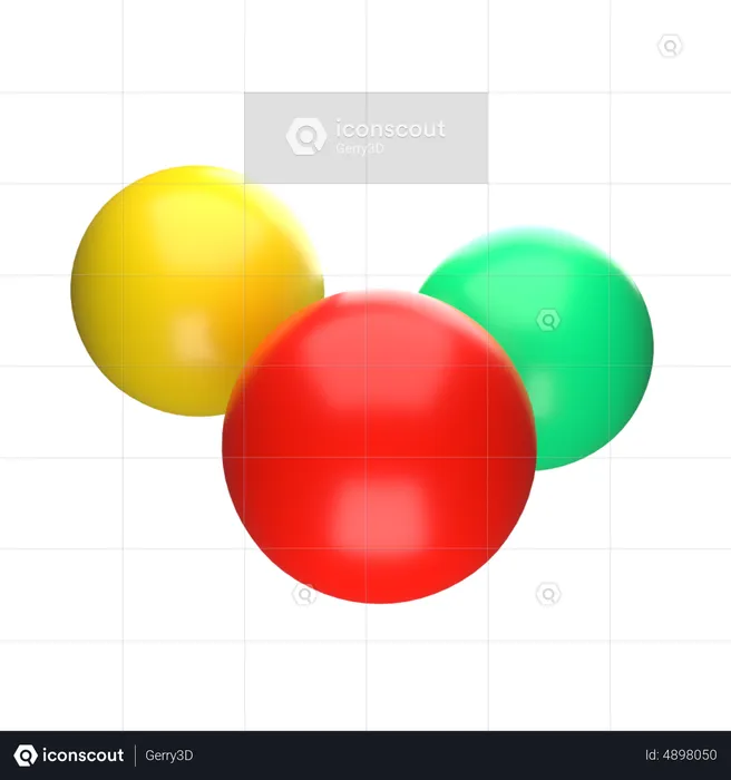 Candy Ball  3D Icon