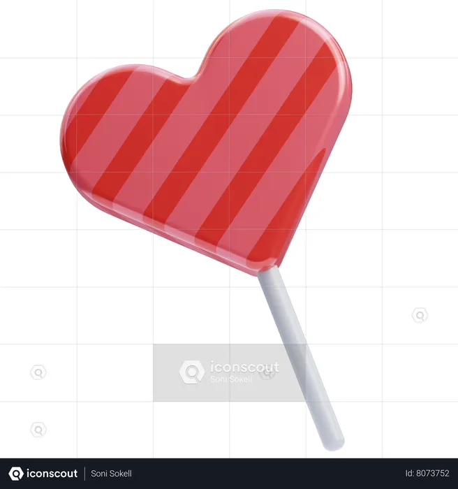 Candy Love  3D Icon