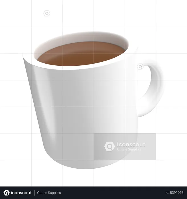 Caneca de café  3D Icon