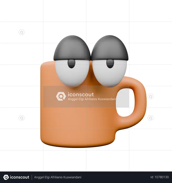 Caneca de café  3D Icon