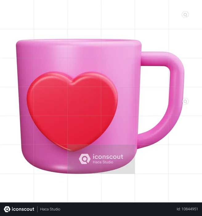 Caneca de café  3D Icon