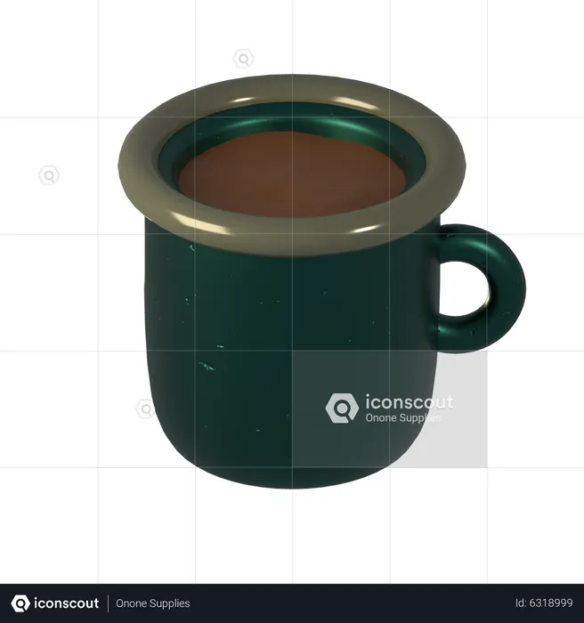 Caneca de café  3D Icon