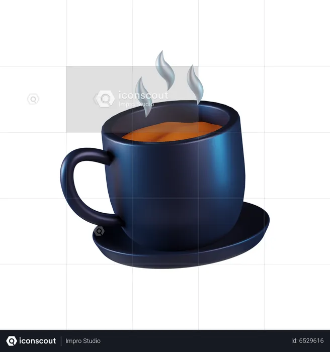 Caneca de café  3D Icon