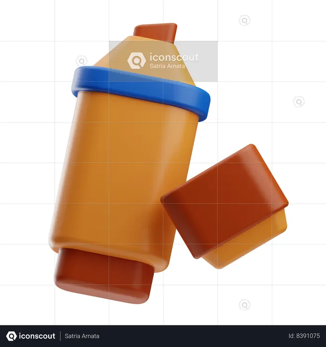 Caneta de marca  3D Icon