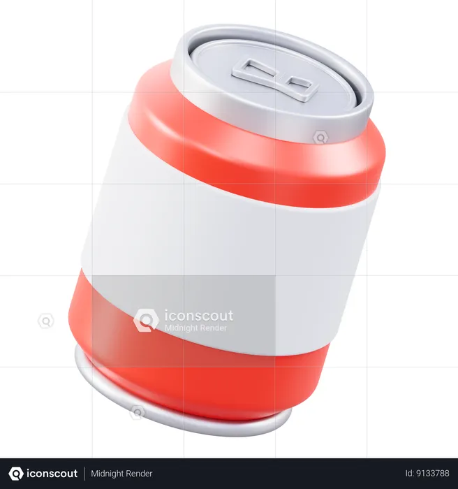 Canette de soda  3D Icon