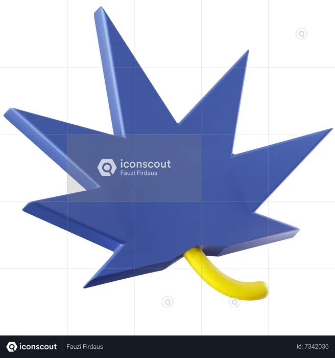 Maconha  3D Icon