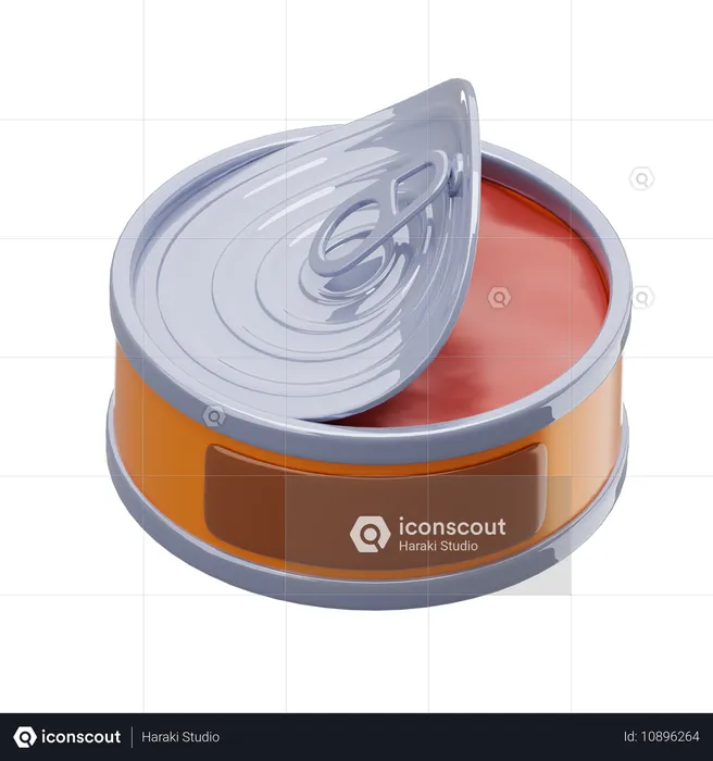 Canned Food  3D Icon