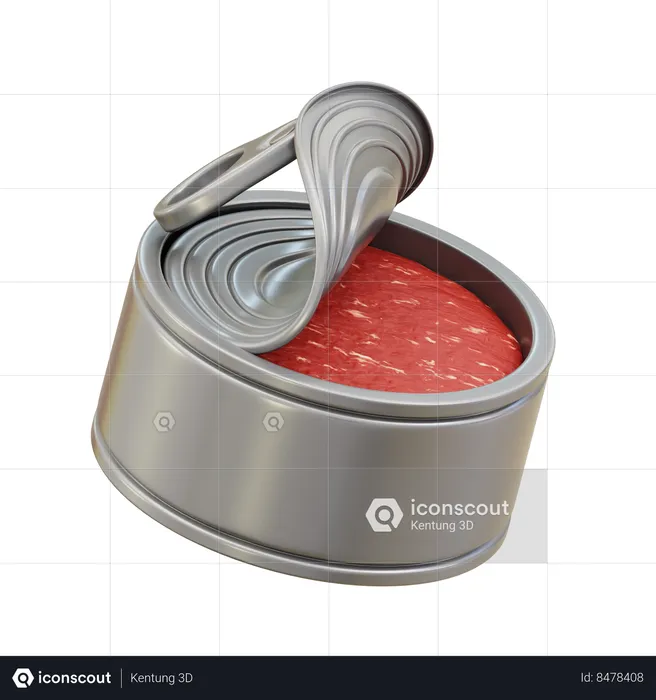 Canned Food  3D Icon