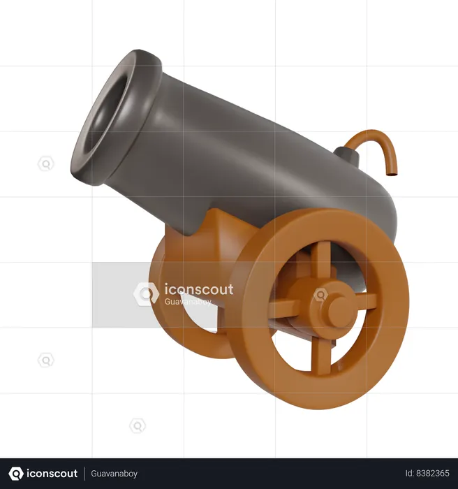 Cannon  3D Icon