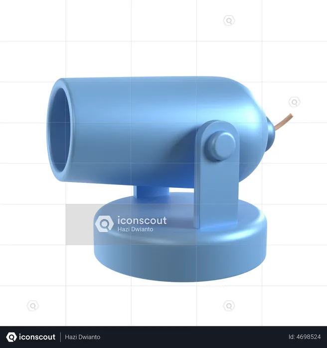 Cannon  3D Illustration