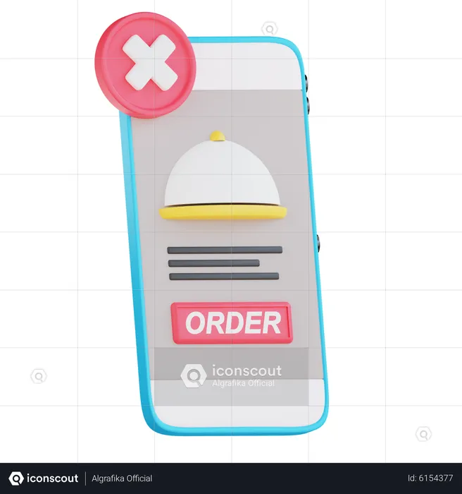 Cant Take Order  3D Icon