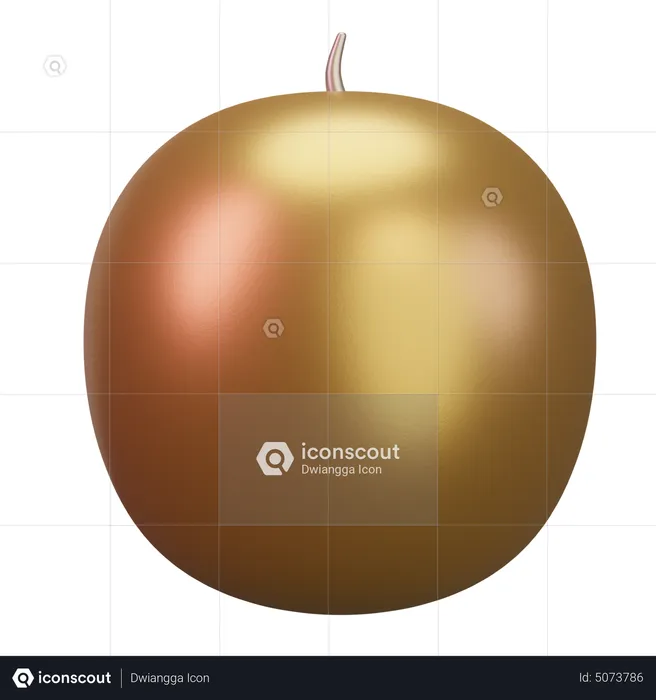 Cantaloupe  3D Icon