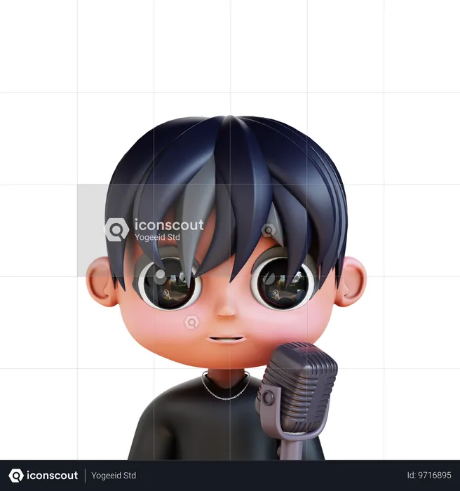 Cantor Chibi  3D Icon