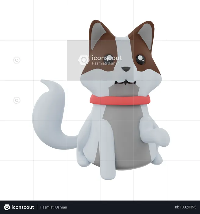 Cachorro  3D Icon