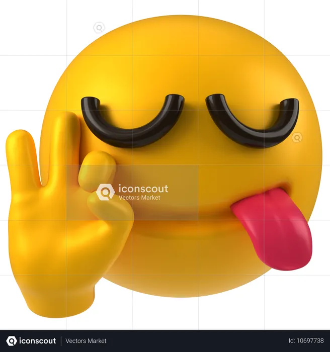 Cap emoji  3D Icon