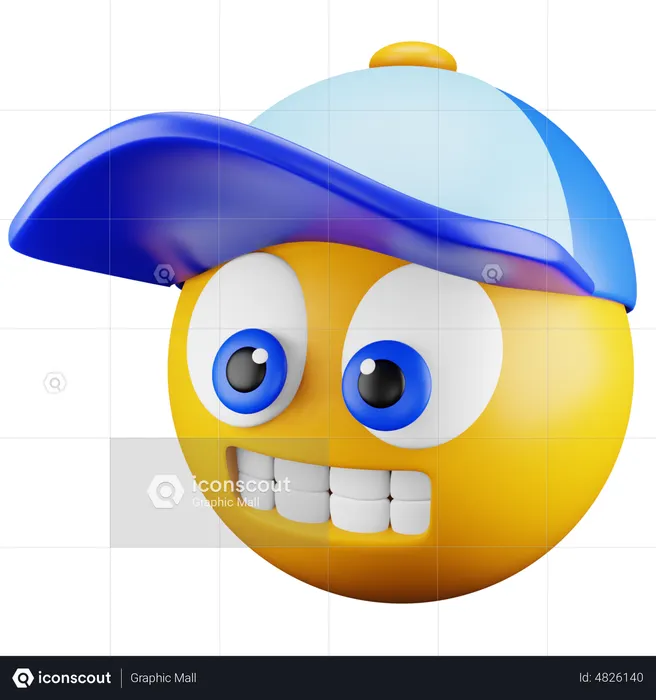Cap Emoji Emoji 3D Icon