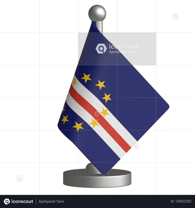 Cape verte  3D Icon