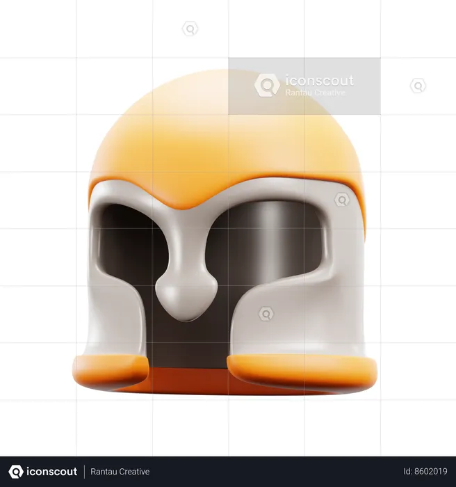 Capacete  3D Icon