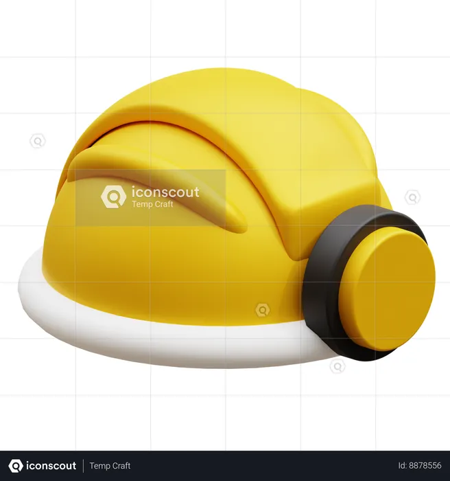 Capacete  3D Icon