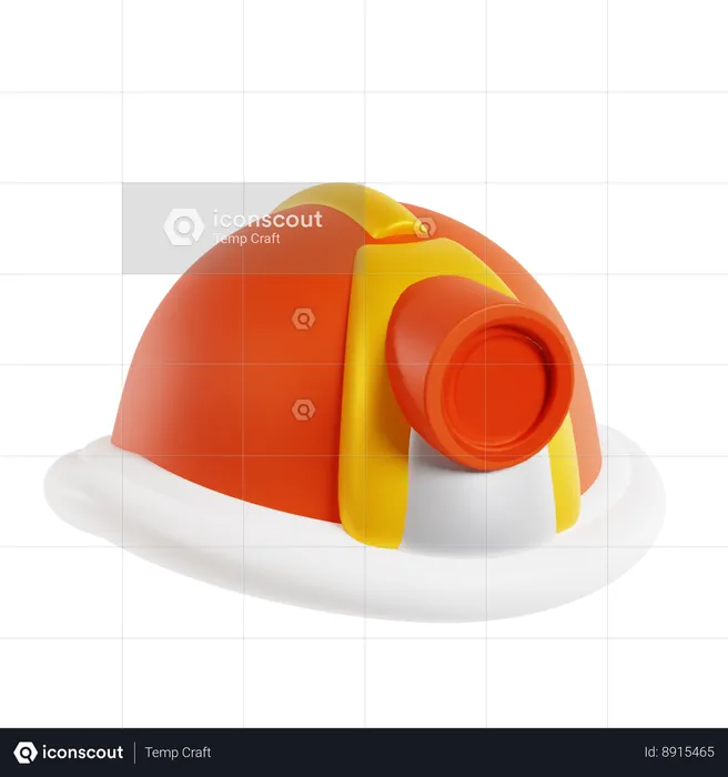 Capacete  3D Icon