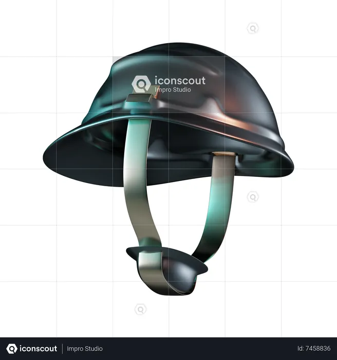 Capacete  3D Icon