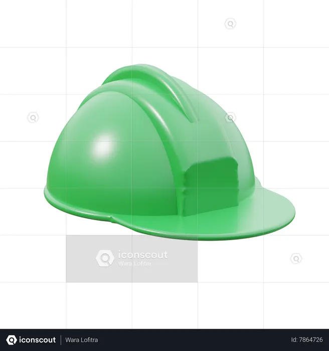 Capacete  3D Icon