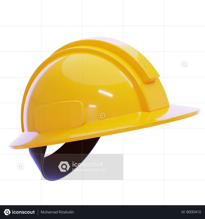 Capacete  3D Icon