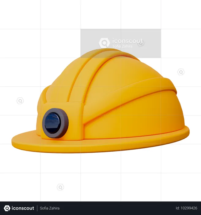 Construção de capacete  3D Icon