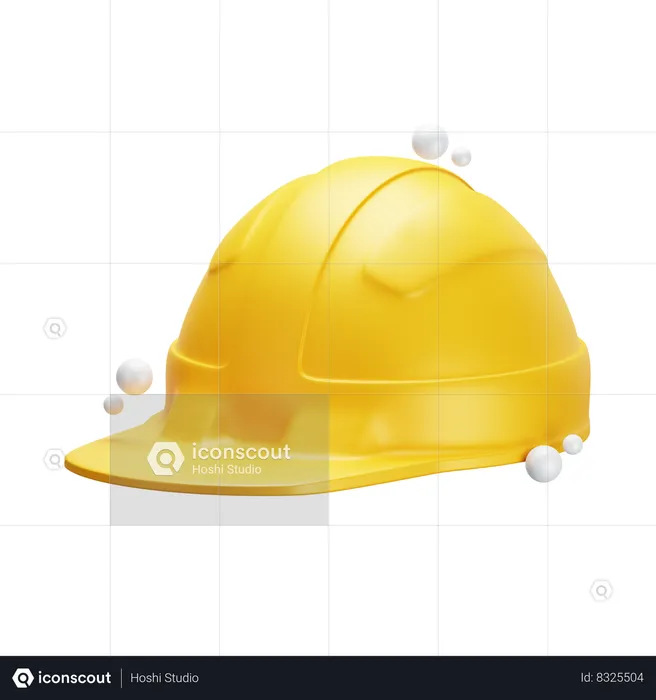 Capacete de segurança  3D Icon